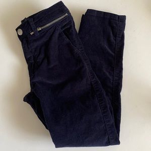 Zara girls navy blue pants